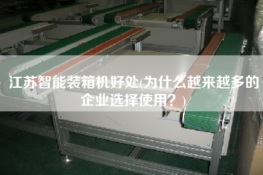 江蘇智能裝箱機(jī)好處(為什么越來越多的企業(yè)選擇使用？)