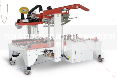 蘇州全自動裝箱機簡介(如何提高包裝效率)