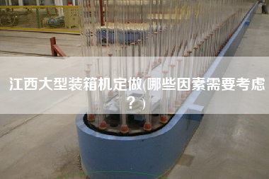 江西大型裝箱機(jī)定做(哪些因素需要考慮？)