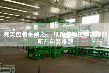 完美包裝系列之一 紙箱裝箱機(jī)解決你的所有包裝難題 完美包裝系列之一 紙箱裝箱機(jī)解決你的所有包裝難題