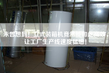 未曾想到！立式裝箱機(jī)竟然能如此高效，讓工廠生產(chǎn)線速度猛增！