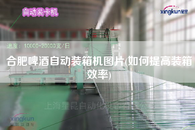 合肥啤酒自動裝箱機圖片(如何提高裝箱效率)
