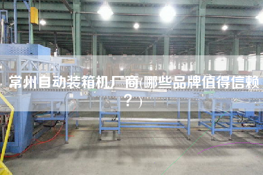常州自動(dòng)裝箱機(jī)廠商(哪些品牌值得信賴？)