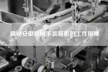 揭秘安徽機(jī)械手裝箱機(jī)的工作原理 揭秘安徽機(jī)械手裝箱機(jī)的工作原理