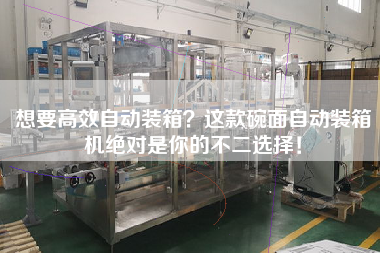 想要高效自動(dòng)裝箱？這款碗面自動(dòng)裝箱機(jī)絕對(duì)是你的不二選擇！